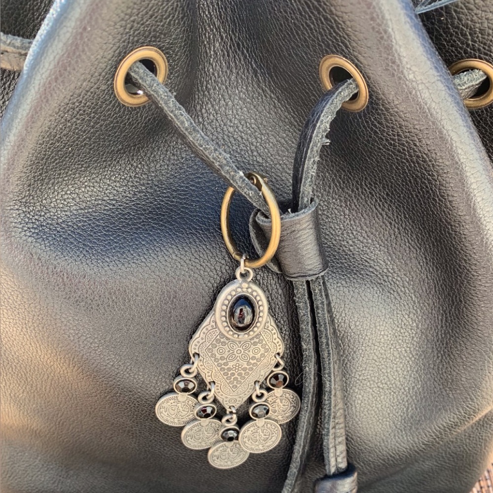 Coin and jewel Purse Charm